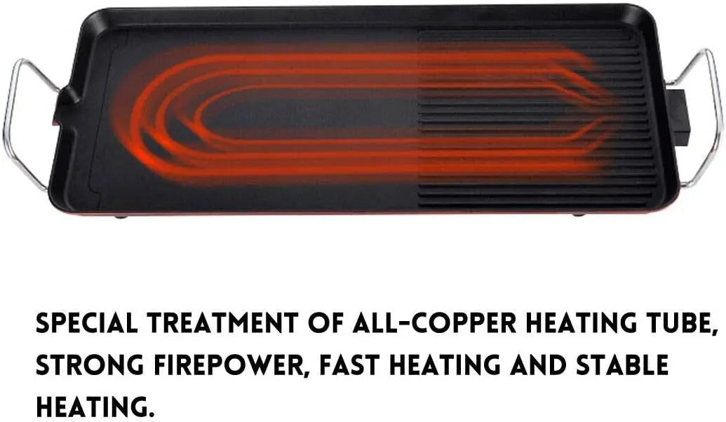 All-Purpose Electric BBQ Plate