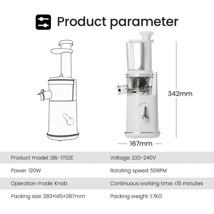 Mini Portable Ice-cream maker & Juicer