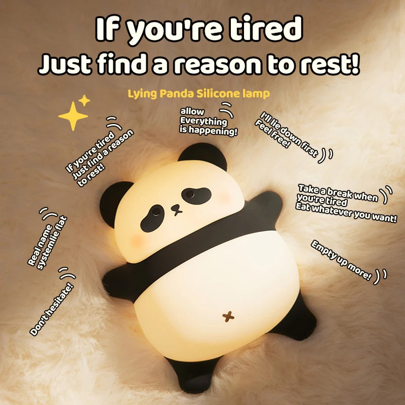 Cute Panda Lamp