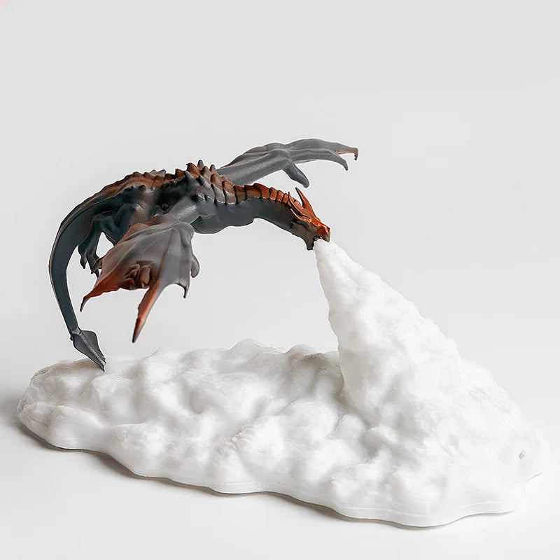 Fire breathing Dragon Lamp