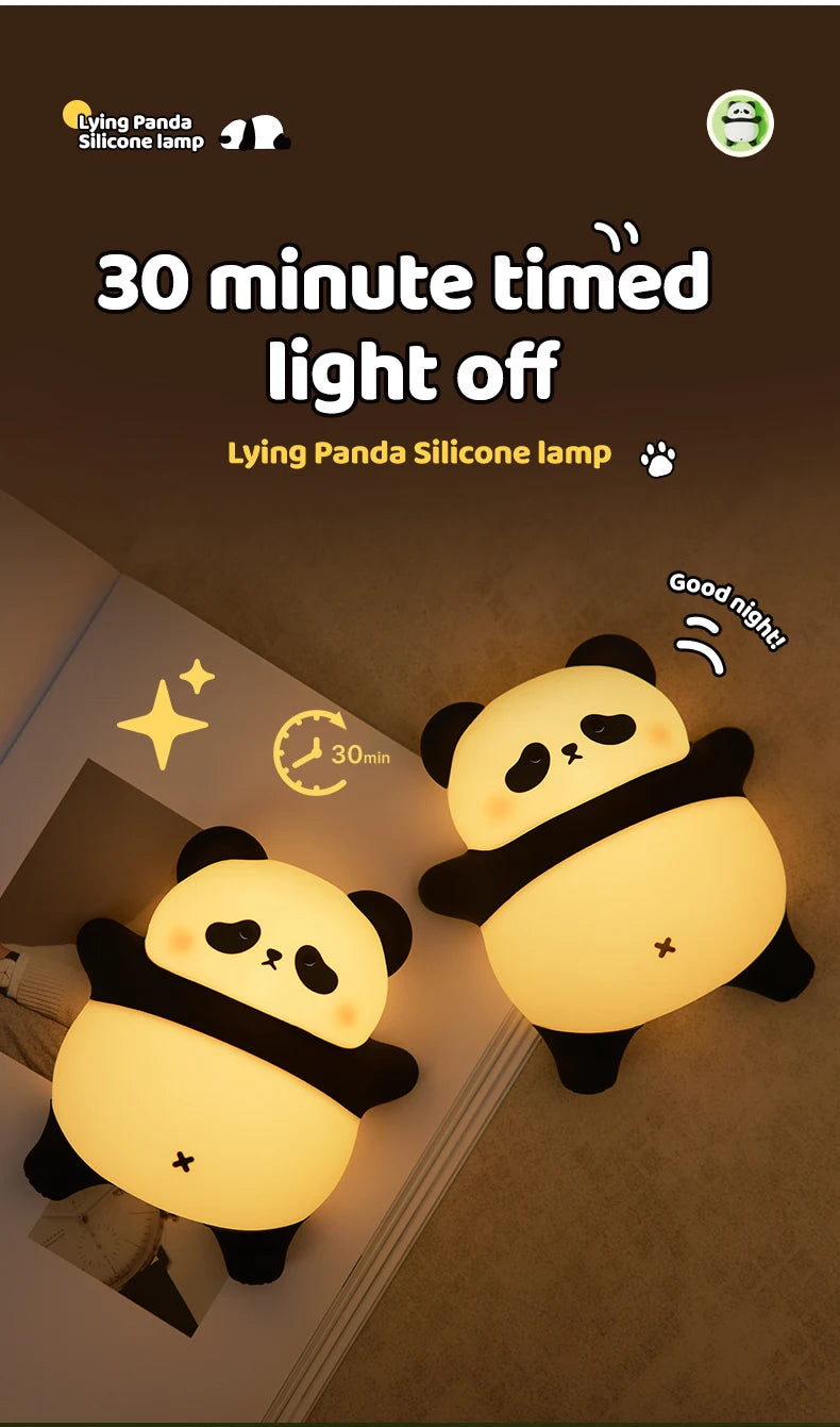 Cute Panda Lamp