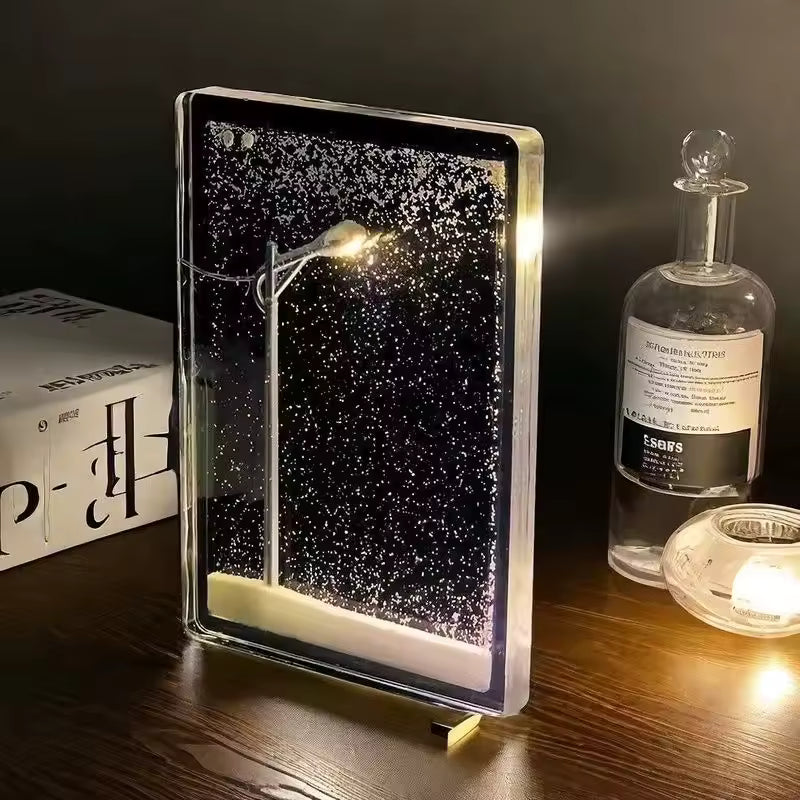 Snowy Night Light