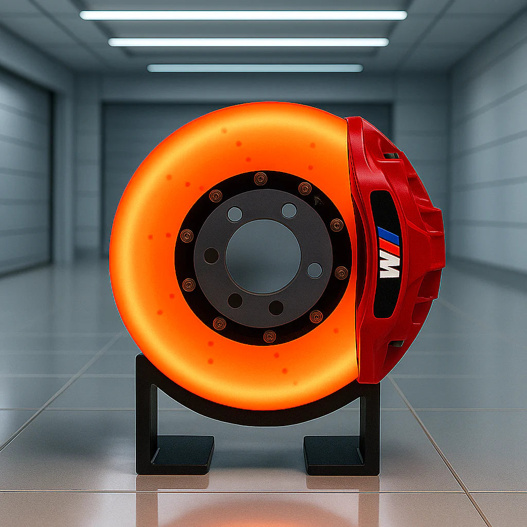 Car brake disc lamp