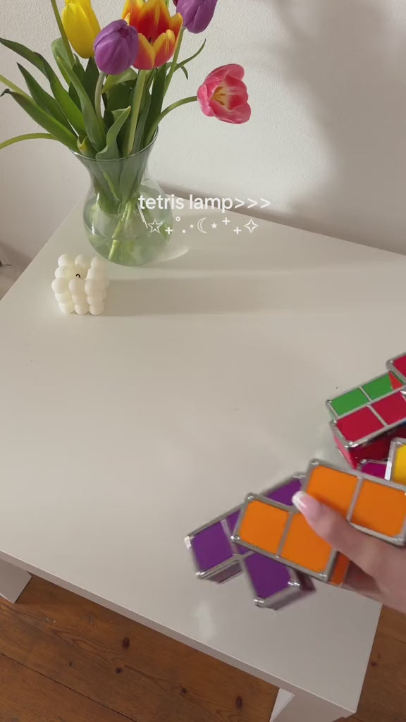 Tetris Puzzle Lamp